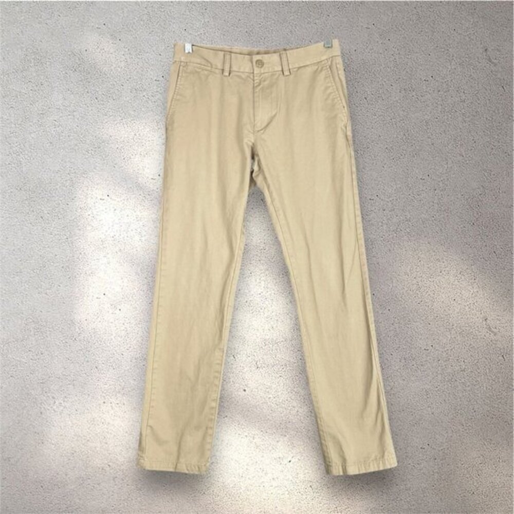 Old Navy Slim Detroit Chino Pants Men’s 30x32 Khaki Cotton Casual Classic Preppy